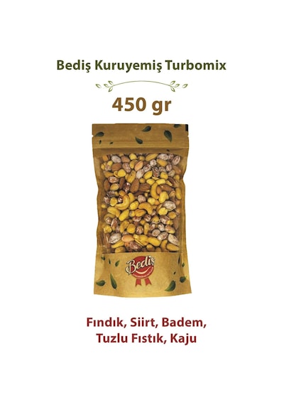 Bediş Turbo Mix 450 Gr X 4 Adet 450 G