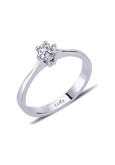 Lova D Renk 0,27 Karat Pırlanta Tektaş Yüzük - 1070046