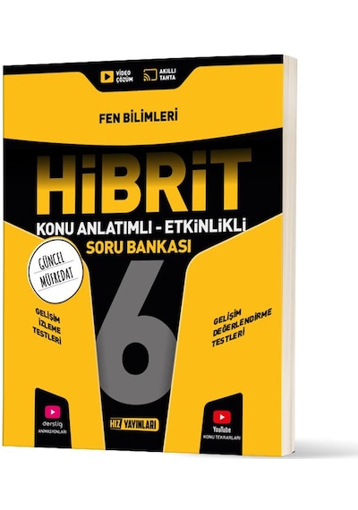 Hız 6. Sınıf Hibrit Fen Bilimleri Konu Anlatımlı
