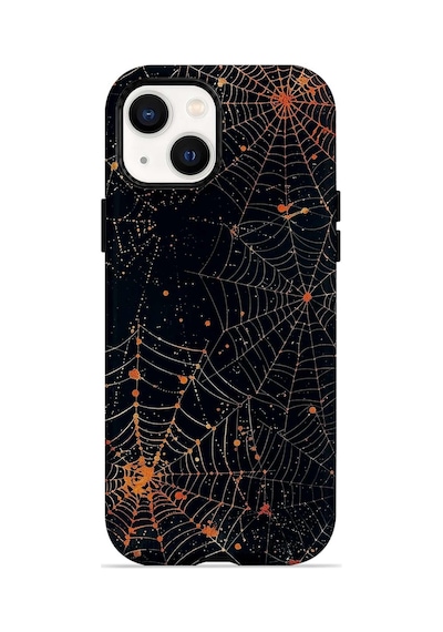 Velvoria Valestra Spiderweb Night Apple iPhone Uyumlu 14 Darbe Korumalı Kılıf Valestra Select - Spiderweb Night