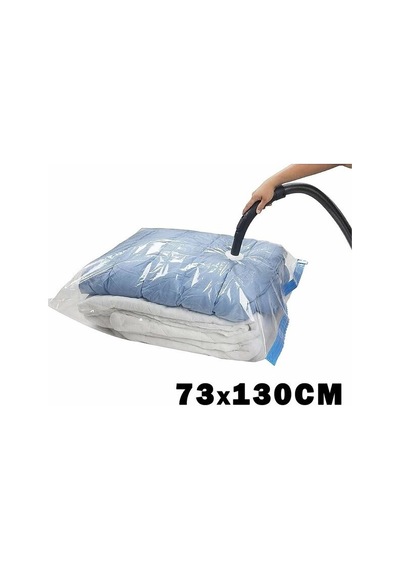 73x130 Jumbo Vakumlu Poşet Hurç Bag 5570 Çok Renkli