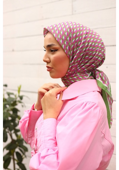 Silk Home Olinda Eşarp 48002-28 Eflatun