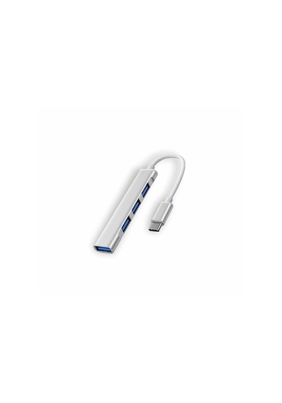 4 Portlu Type-c To Usb 3.0 Hub Çoklayıcı Adaptör Alüminyum Dönüştürücü