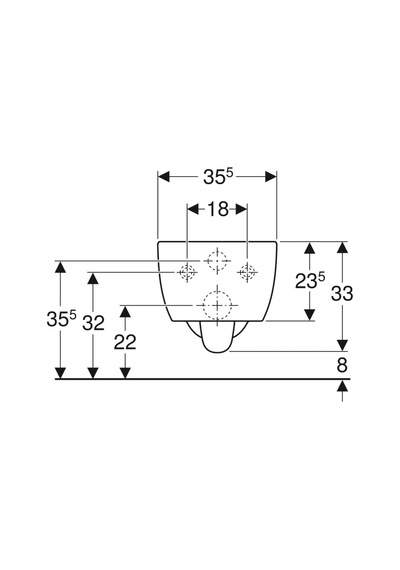 Geberit İcon Rimfree (kanalsız) Klozet + Yavaş Kapak 501.002.00.1