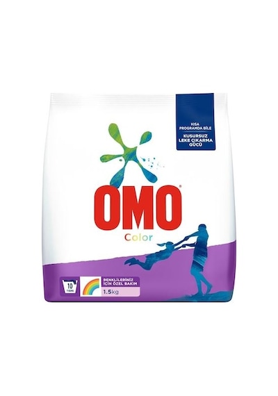 Omo Color Toz Çamaşır Deterjan 10 Yıkama 2 x 1500 G