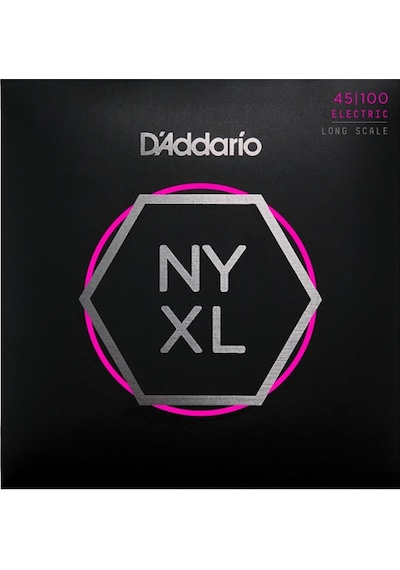 D'addario Nyxl45100. Set Long Scale. Regular Light. 45-100 Takım