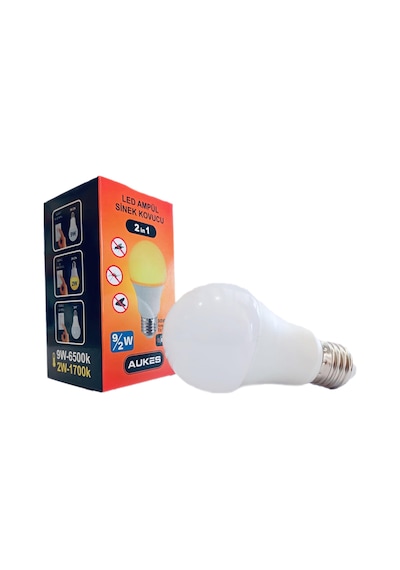 Aukes 2In1 Led + Sivri Sinek Savar Ampul