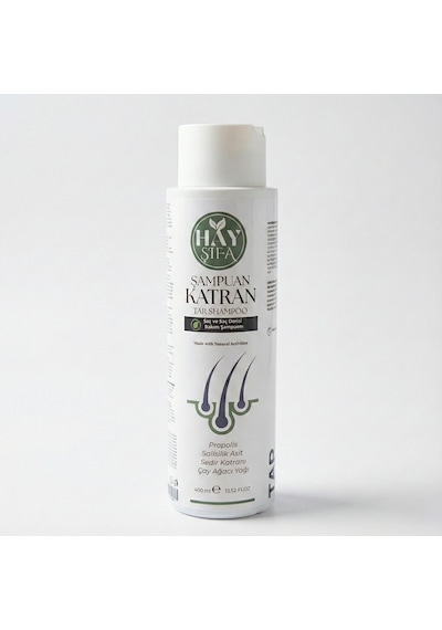 Katran Şampuanı 400 Ml Sedir Katranı Çam Katranı Çay Ağacı Yağı Ve Propolis İçeren Bitkisel Şampuan Diğer