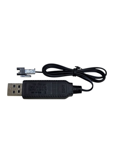 3.7v Li-ion Sm-2p Soket Oyuncak Bataryası Usb Şarj Kablosu Çok Renkli