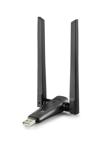 Lb Usb Wıfı Adaptor Ac650 2.4ghz&amp 5ghz Rtl8811cu Wifi5 Siyah Uac23d