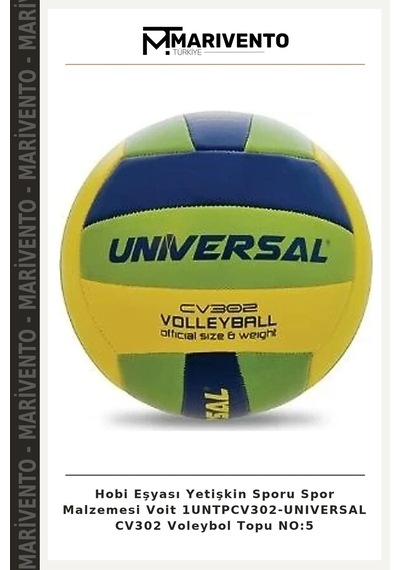 Hobi Eşyası Yetişkin Sporu Spor Malzemesi Voit 1untpcv302-unıversal Cv302 Voleybol Topu No:5 Çok Renkli