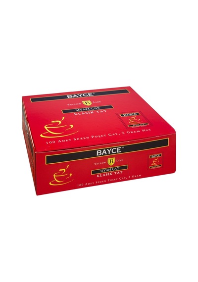 Bayce Klasik Tat Siyah Bardak Poşet Çay 100 x 2 G