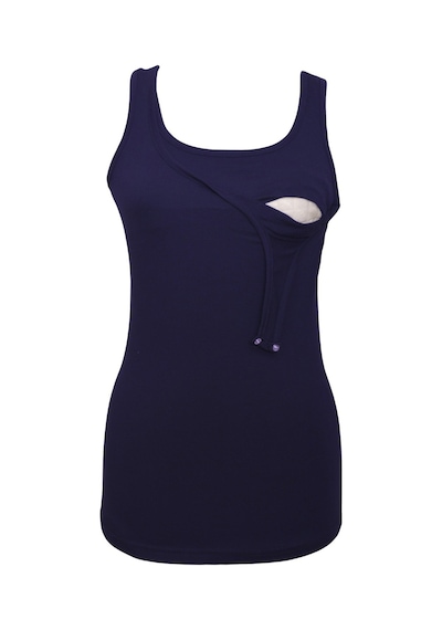 Luvmabelly Maternity 1501 1530 Pamuklu Lohusa Emzirme Atleti 10 Renk Mevcut -lacivert Lacivert