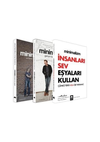 Minimalizm Seti - 3 Kitap Takım- Eksik Parça