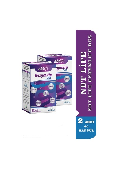 Nbt Life Enzymlife Dgs 2 x 60 Kapsül
