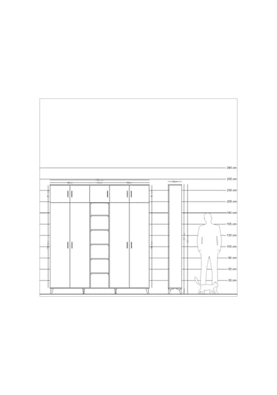 Arges Dolap 18 Raflı 9 Kapaklı 220x30x243 Antrasit-antrasit/antrasit Antrasıt/antrasıt Arges Dolap 18 Raflı 9 Kapaklı 220x30x243 Antrasit-antrasit/antrasit Antrasıt/antrasıt