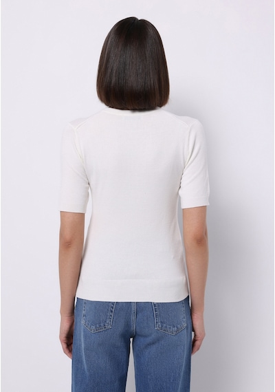 Colin's Colins Slim Fit Kadın Beyaz Kazak Cl1075531 Q1.v1 Ofw Beyaz