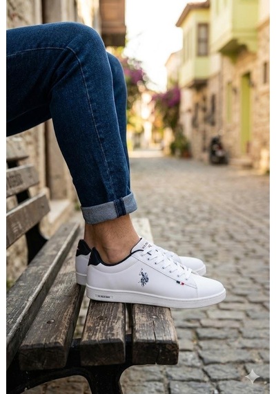 U.s. Polo Assn. Franco 5pr Rahat Erkek Sneaker Ayakkabı Beyaz