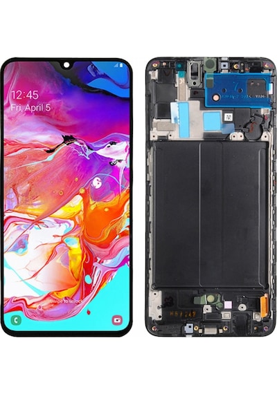 Samsung Uyumlu Galaxy A70 A705F Lcd Ekran Dokunmatik HK Servis Çıtalı
