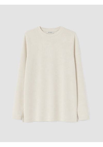 Lcw Everyday Gri Oversize Soft Touch Kadın Tunik