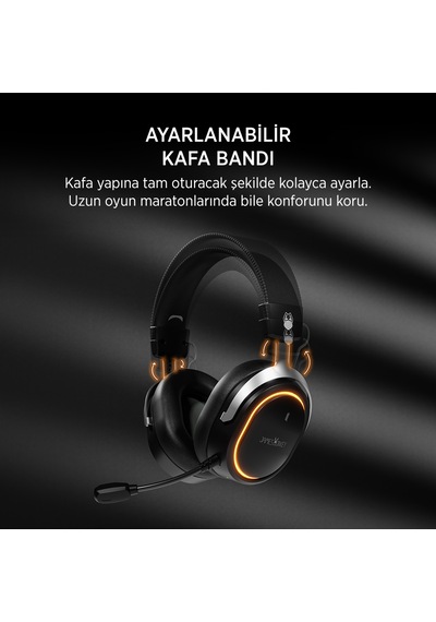 James Donkey 830 Triple Mode Bluetooth/2.4g/usb Gaming Kulaklık