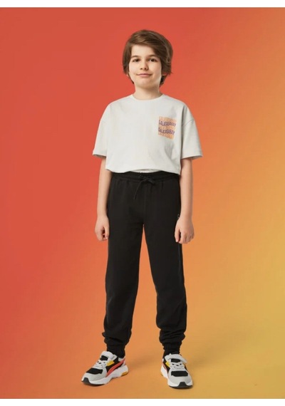 Gsstore Galatasaray Lisanslı Çocuk Siyah Eşofman Altı