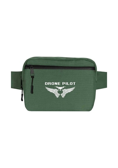 Drone Pilot 3 Yeşil Bel Çantası