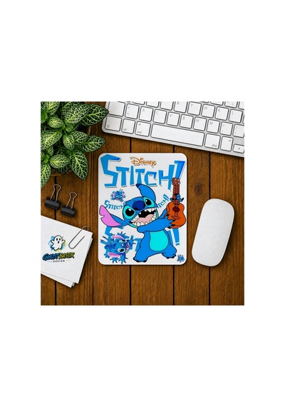 Stitch Baskılı Oyuncu Mousepad 0285