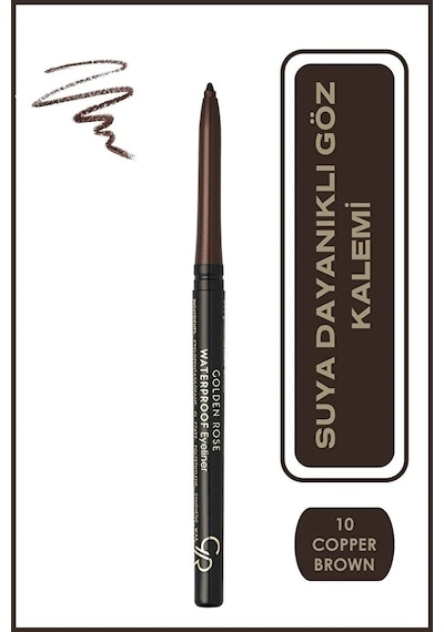 Waterproof Automatic Eyeliner 10 Asansörlü Göz Kalemi 0