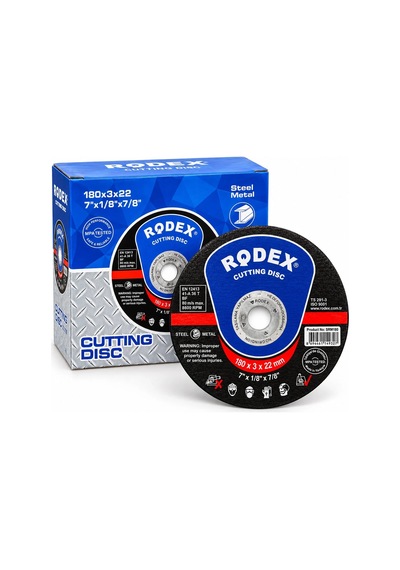 Ers Metal Kesici Disk 180x3x22mm For Metal