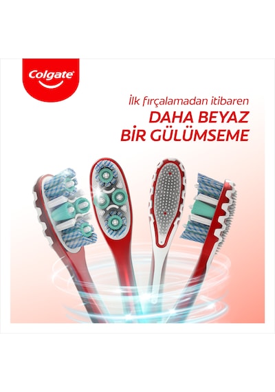 Colgate 360 Gelişmiş Optik Beyaz Yumuşak Beyazlatıcı Diş Fırçası