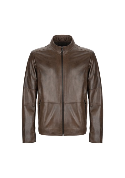 Tamer Tanca Erkek Hakiki Deri Fındık Deri Mont 415 K-2629 Erk Dr Mont Sk24/25 Fındık Dr