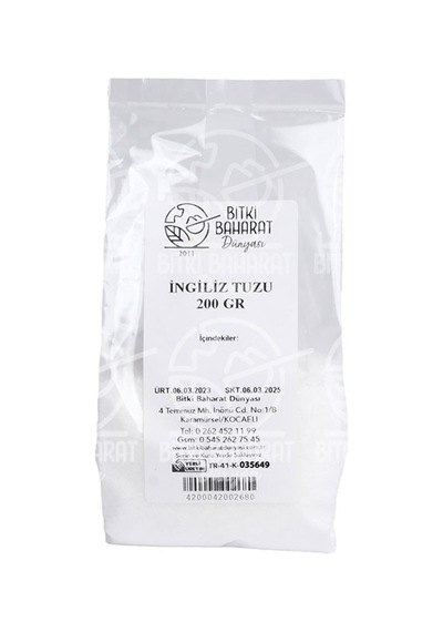 İngiliz Tuzu 200 Gr