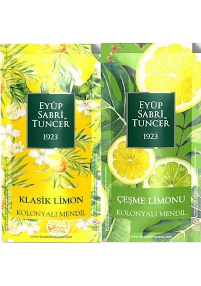 Eyüp Sabri Tuncer Kolonyalı Mendil Çeşme Limonu Ve Klasil Limon
