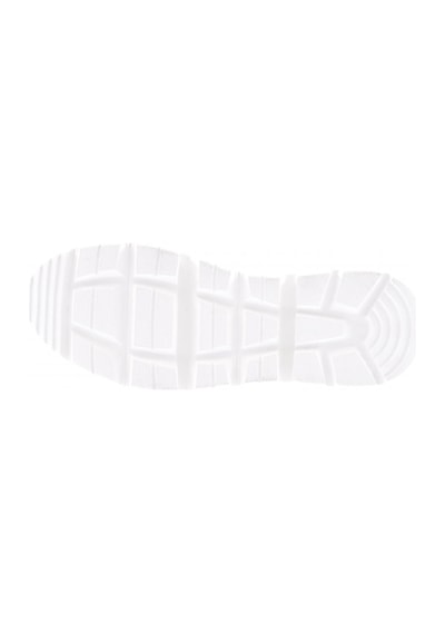 Dgn Es864-23y Kadin Kalin Kristal Taşli Sneakers Ayakkabi ES864-2007-R0198 Beyaz