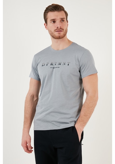 Buratti Erkek T Shirt 541dprtmnt24 Açık Gri Açık Gri