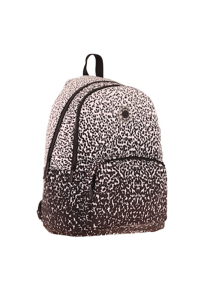 Kaukko Dots Kız Çocuk Üç Bölmeli İlkokul Ve Ortaokul Çantası - Siyah Nokta Desenli - K1804 Siyah
