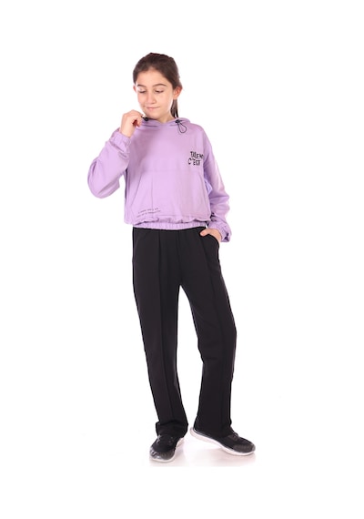 Toontoy Kids Toontoy Kız Çocuk Talent Cest Baskılı Eşofman Takım Lila
