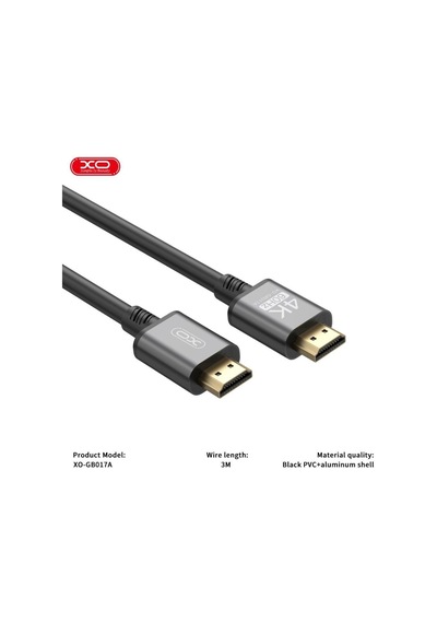 Gb017a Hdmı Dijital 4k 3m Data Veri Aktarım Bağlantı Kablosu - 60hz Hd Görüntü Aktarımı