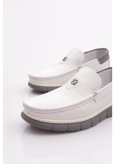 Dgn 5836 Erkek Comfort Ayakkabi Beyaz