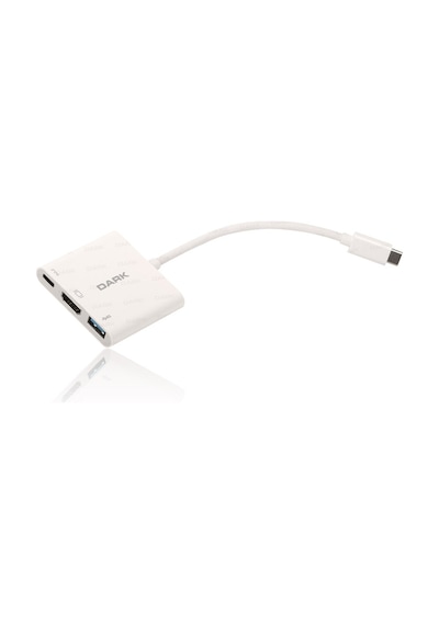 Dark 3in1 USB3.1 Type C Erkek USB 3.0 HDMI Dönüştürücü