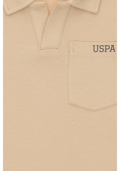 U.s. Polo Assn. Erkek Çocuk Kum Tişört 50295438-vr085 Kum