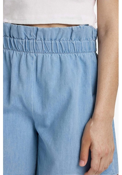 Defacto Kız Çocuk Jean Şort E6690a825smnm39 Mavi