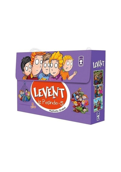 Levent Iz Peşinde 5. Set 5 Kitap