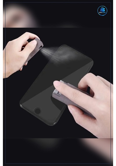 Telefon Tablet Ekran Temizleme Spreyli Mikrofiber Süngeri Taşınab