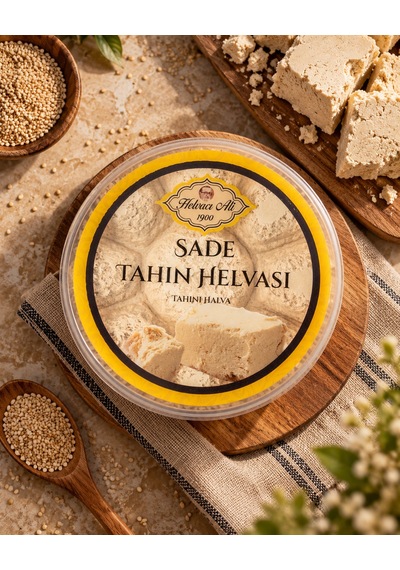 500 Gr Sade Tahin Helvası