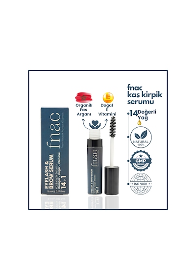 Fnac 14 in 1 Eyelash & Brow Kaş Kirpik Bakım Serumu 5 ML