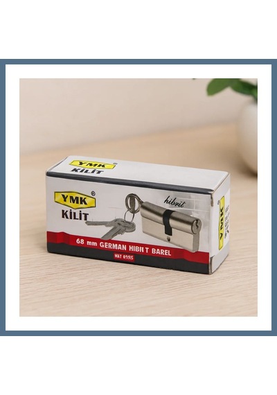 Buradabulabilirsin 68 Mm Hibrit Silindir Barel - Nikel Saten, 3 Anahtar Bbz