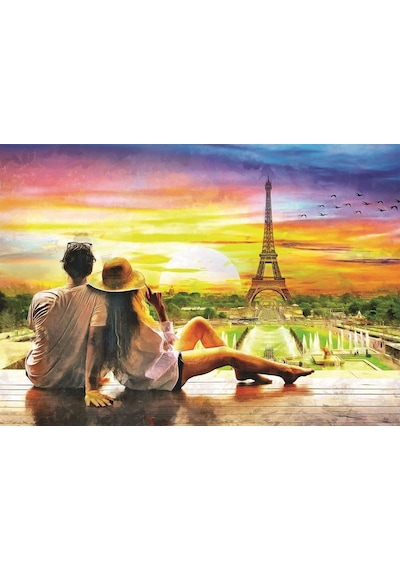Art Puzzle 1500 Parça Günbatımında Romantizm 5382