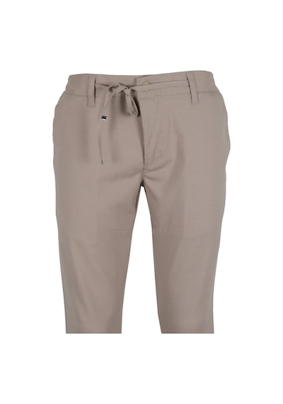 Modarar Erkek Jogger Pantolon Bel Bağcıklı Dar Kesim Rar01342 Krem